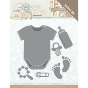 METAL DIE - NEW BORN BABY BODY SUIT YCD10233